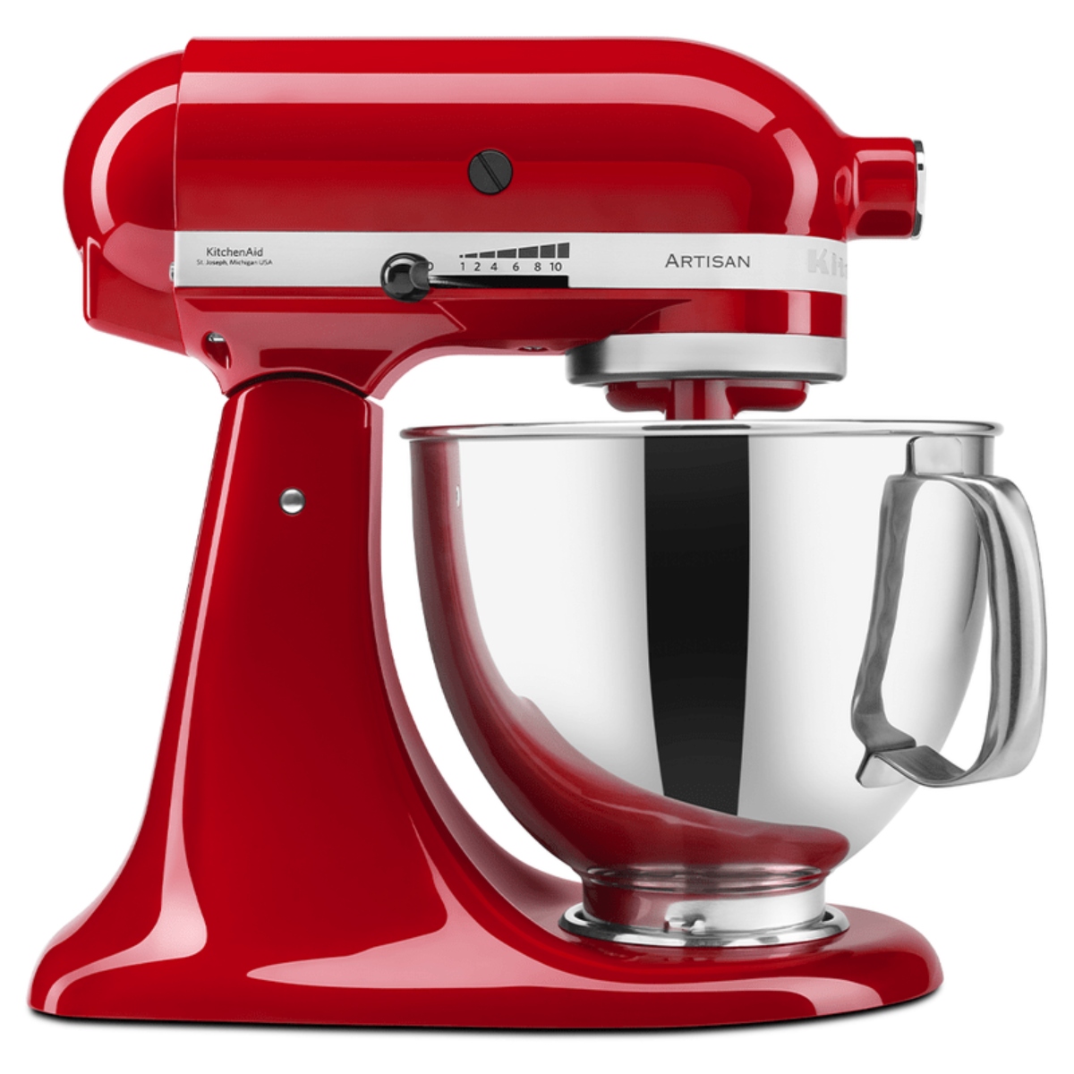 BATIDORA KITCHENAID ARTISAN ROJA