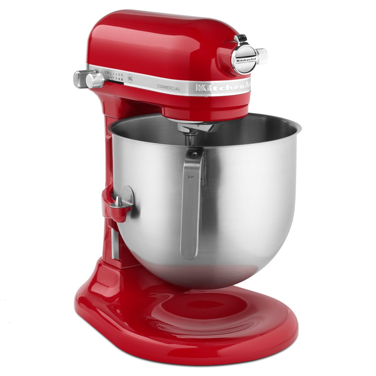 BATIDORA KITCHENAID COMERCIAL ROJA